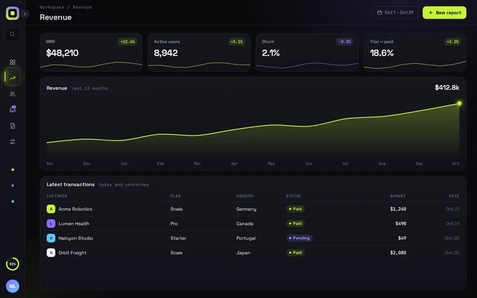 Reflow Sidebar, preview